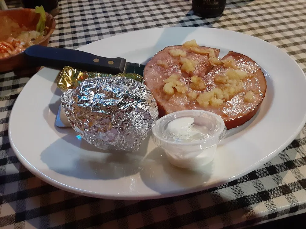 Hawaiian Ham Dinner with Two Sides